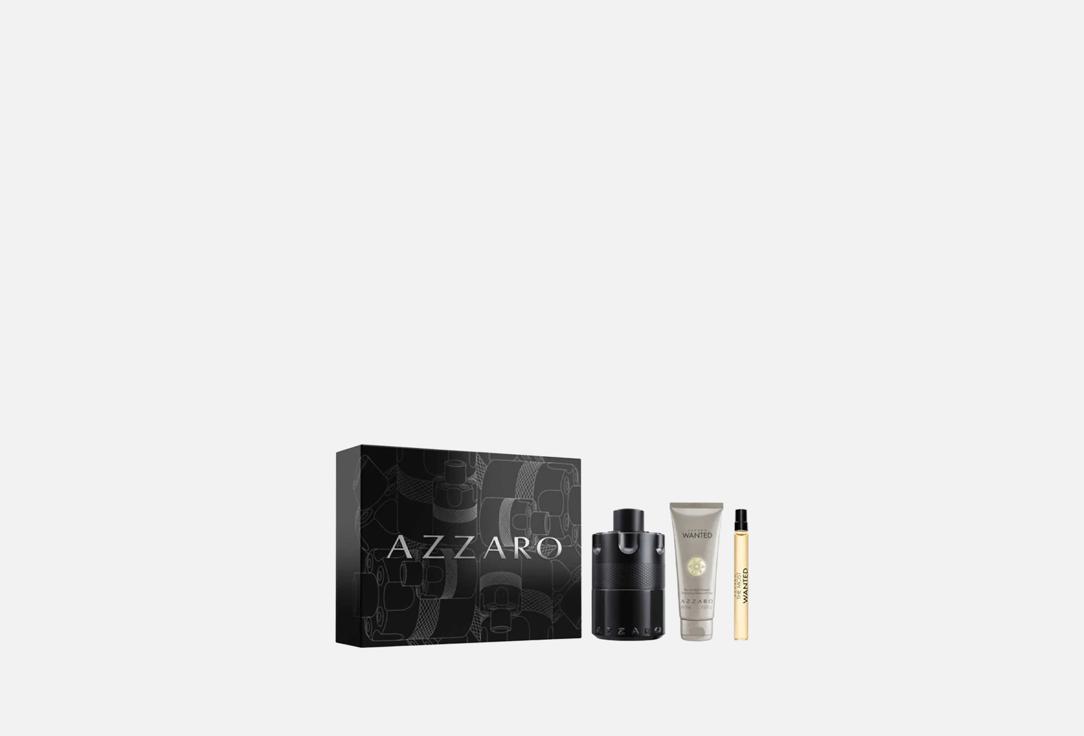 Azzaro Eau de pafrum & Hair and Body shmpoo The Most wanted 3 pcs Azzaro Eau de pafrum & Hair and Body shmpoo The Most wanted