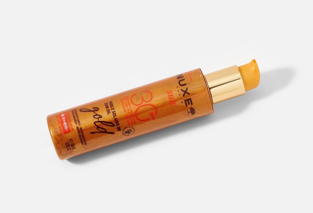 NUXE Tanning Sunscreen oil SPF 30 Gold