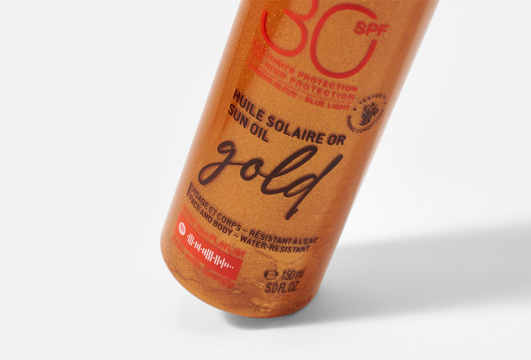 NUXE Tanning Sunscreen oil SPF 30 Gold