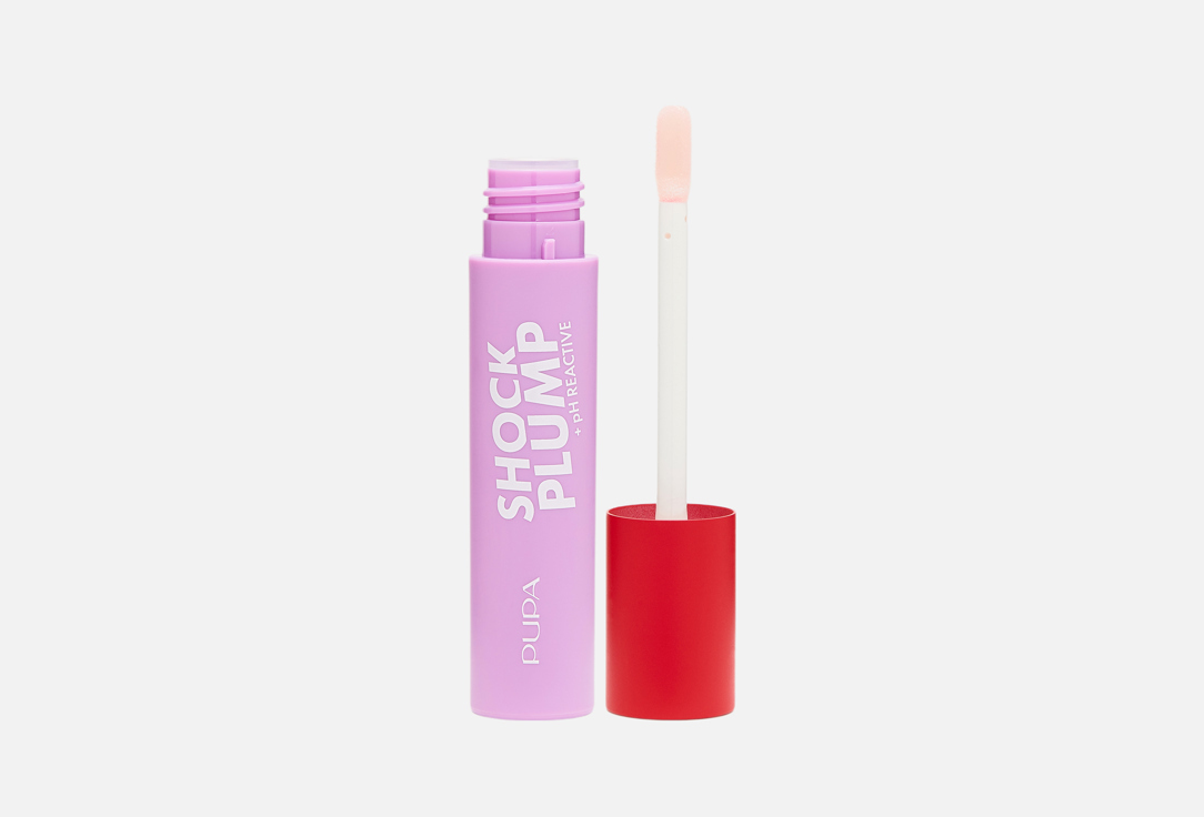 Pupa Volumizing & Cooling Lip Gloss Shock Plump 001, Pure kiss ph reactive 5 ml Pupa Volumizing & Cooling Lip Gloss Shock Plump