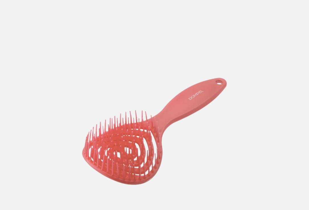 Dompel silicon brush Curly hair Pink 1 pcs Dompel silicon brush Curly hair