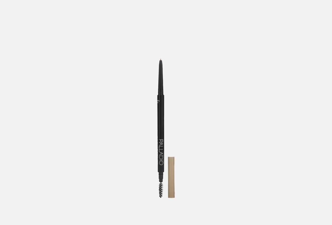 Palladio RETRACTABLE EYEBROW PENCIL THE BROW DEFINER Thin ash brown 0.2 g Palladio RETRACTABLE EYEBROW PENCIL THE BROW DEFINER