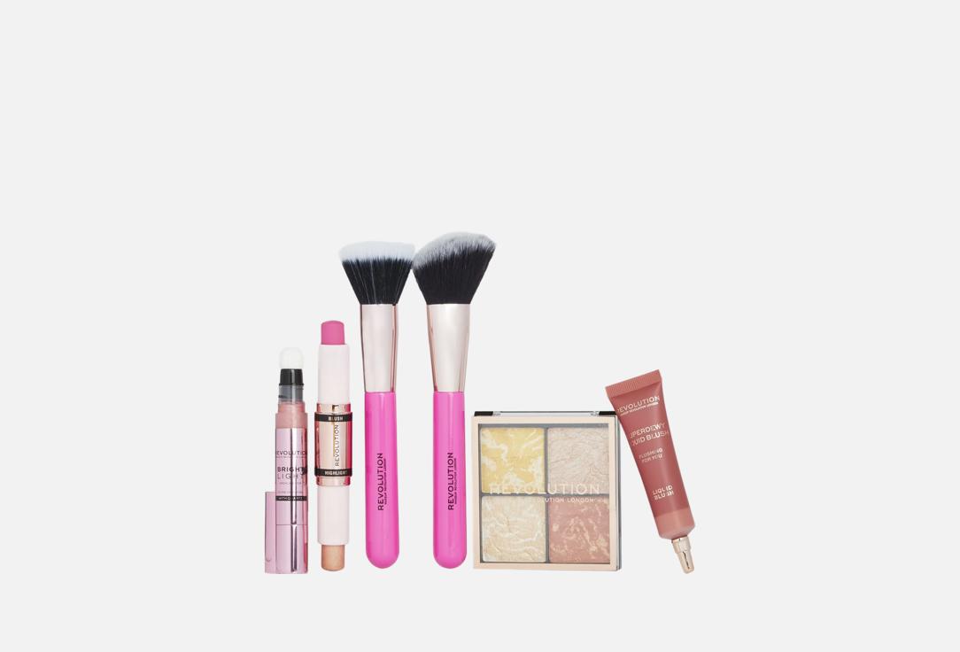 MakeUp Revolution Face Makeup Gift Set Blush & Glow