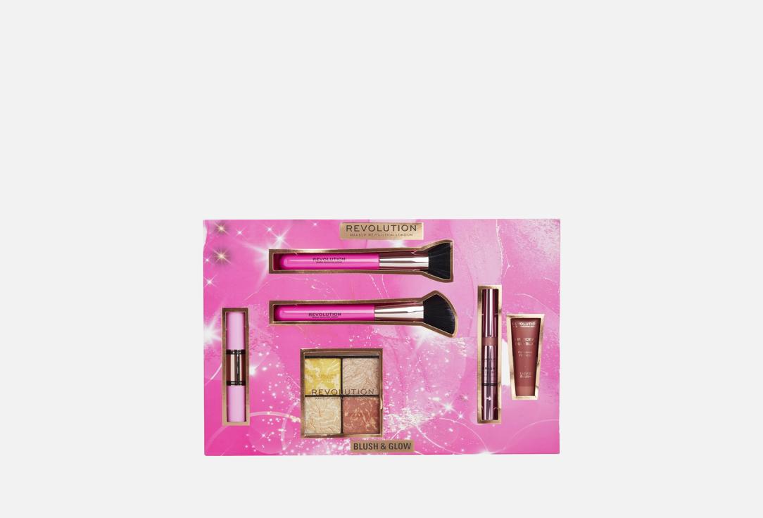 MakeUp Revolution Face Makeup Gift Set Blush & Glow