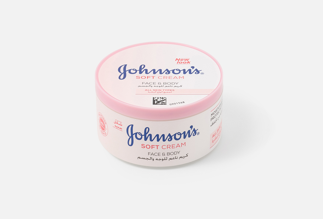 Johnson & Johnson Face and Body Cream Soft Cream