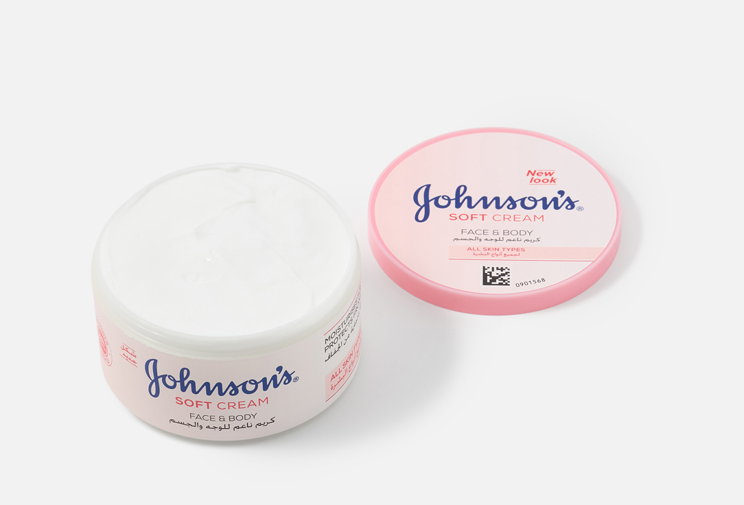 Johnson & Johnson Face and Body Cream Soft Cream