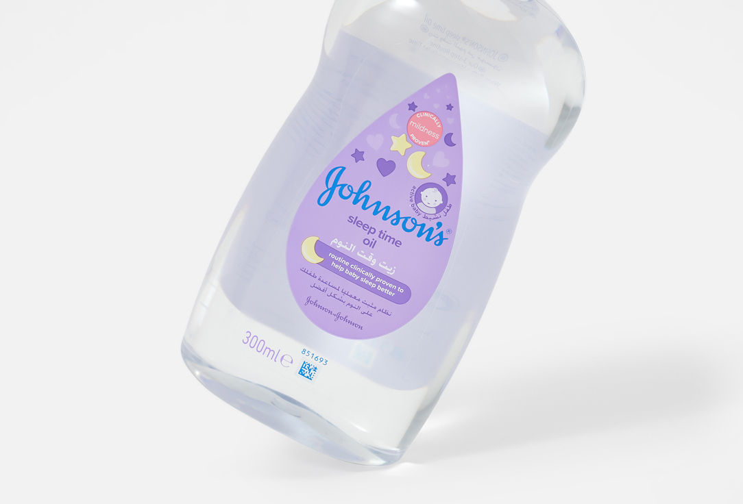 Johnson & Johnson Soothing Baby Massage Oil Sleep Time Oil