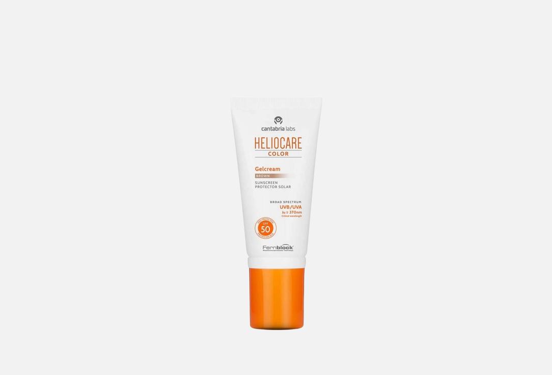 Cantabria Labs Tinted Sunscreen Gel-cream SPF50 Color Gelcream Beige 50 ml Cantabria Labs Tinted Sunscreen Gel-cream SPF50 Color Gelcream Beige