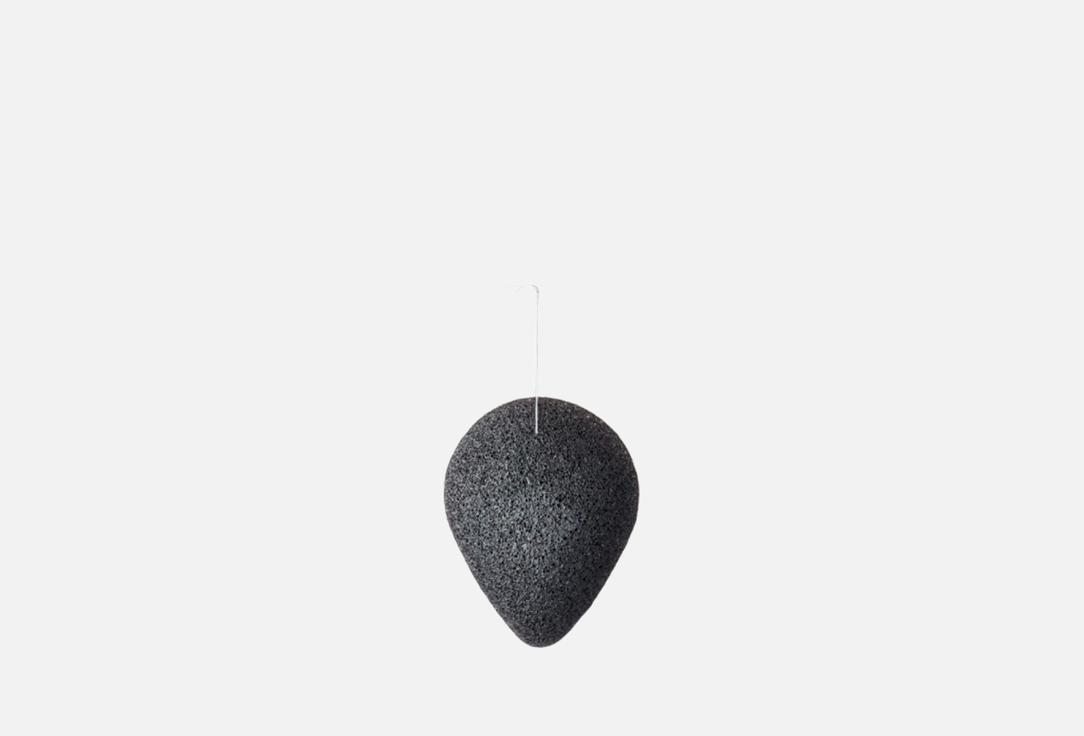 Purito Konjac Sponge Bamboo Charcoal 1 pcs Purito Konjac Sponge Bamboo Charcoal