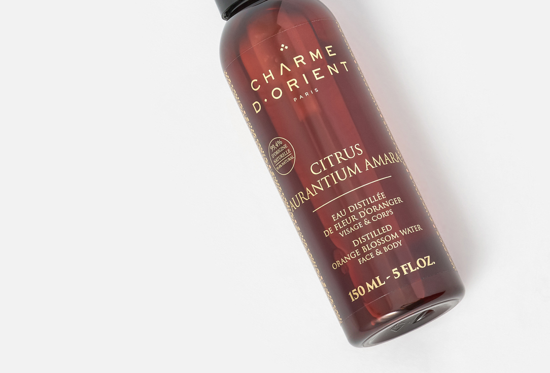 Charme DOrient Water Toner Distilled Orange Blossom Water 150 ml Charme DOrient Water Toner Distilled Orange Blossom Water