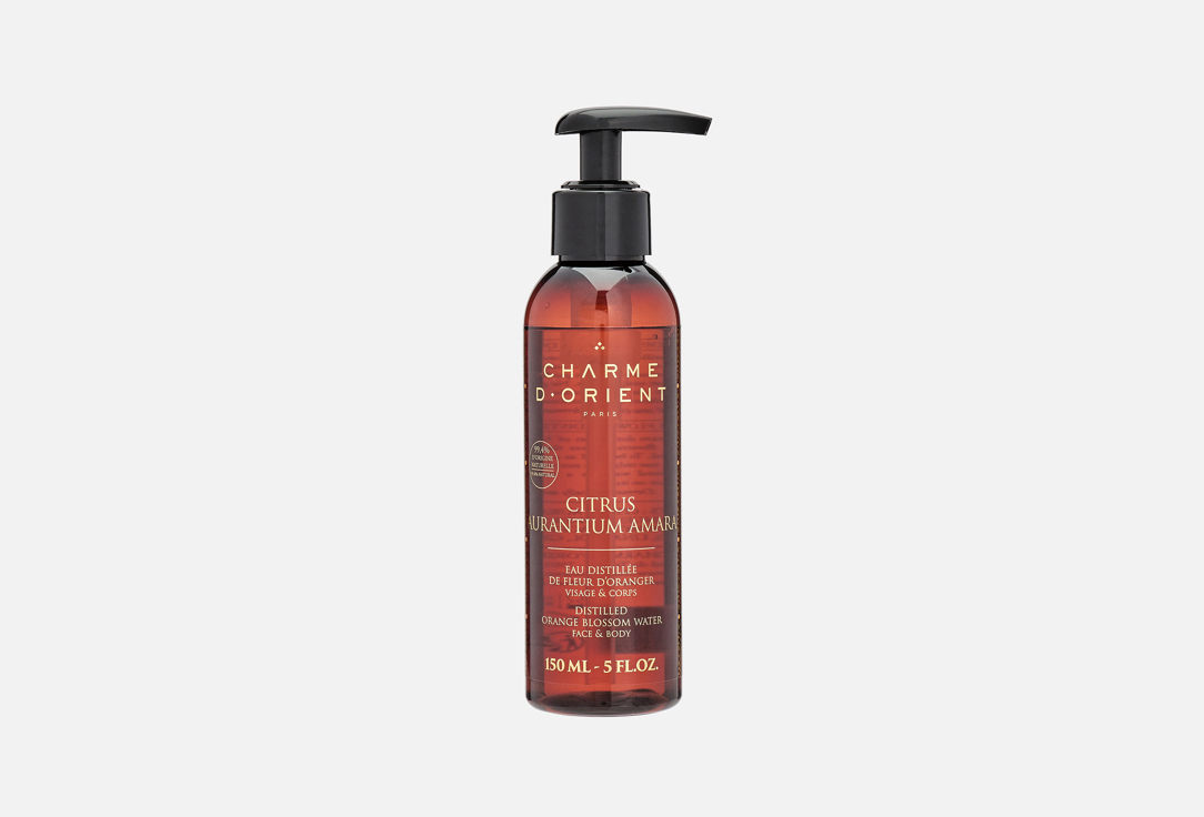 Charme DOrient Water Toner Distilled Orange Blossom Water 150 ml Charme DOrient Water Toner Distilled Orange Blossom Water