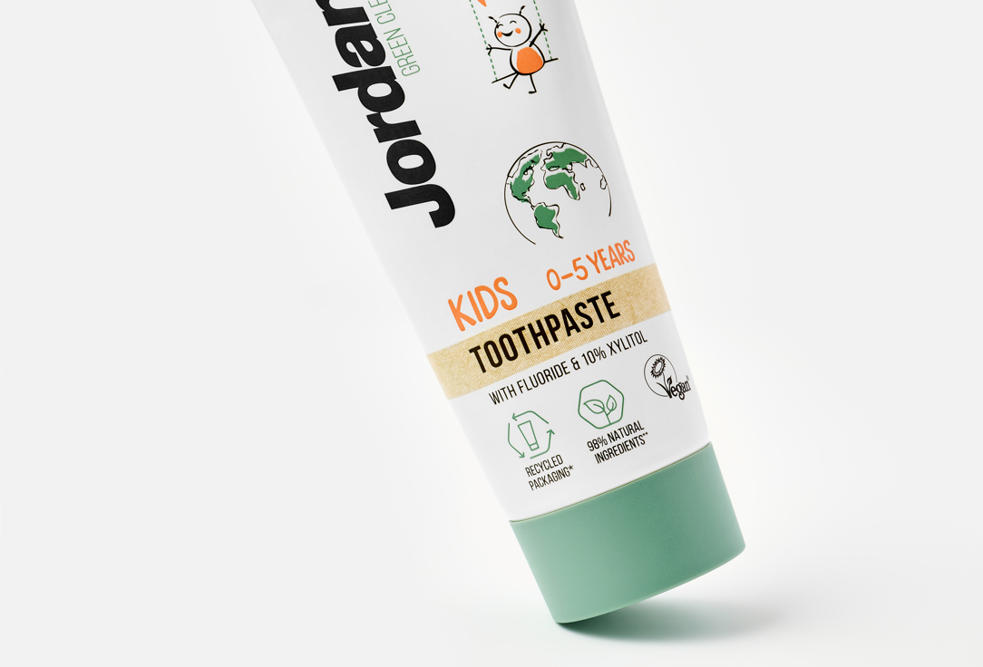 Jordan Baby Toothpaste Green Clean Kids 0-5