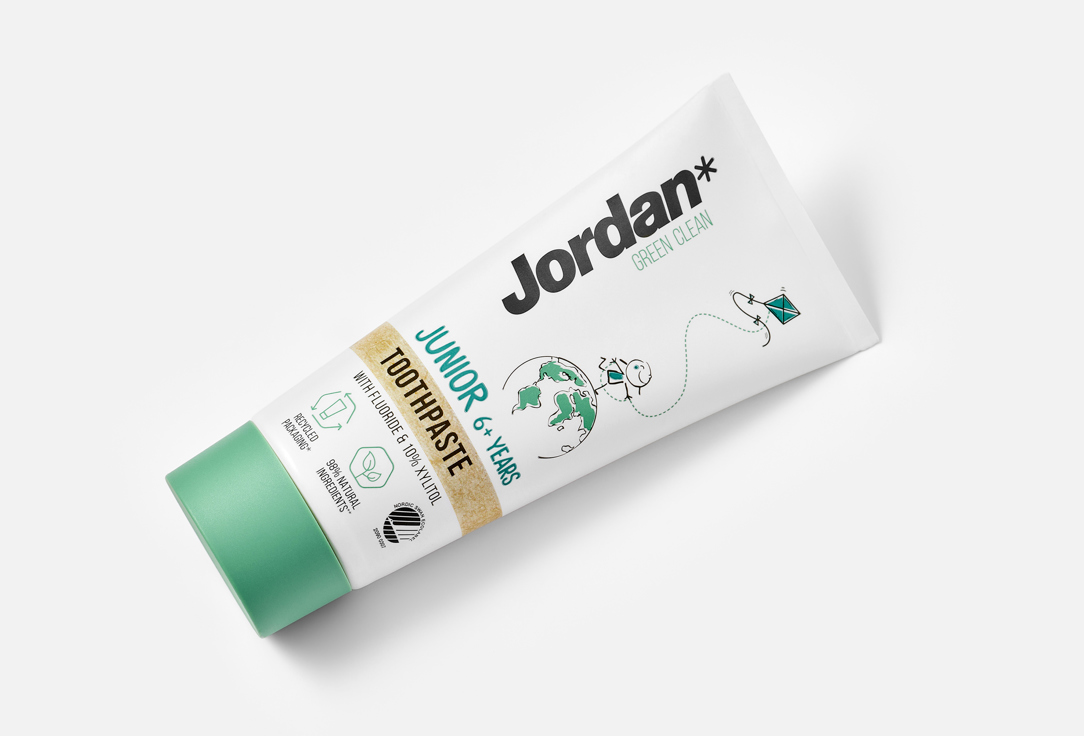 Jordan Baby Toothpaste Green Clean Junior 6+