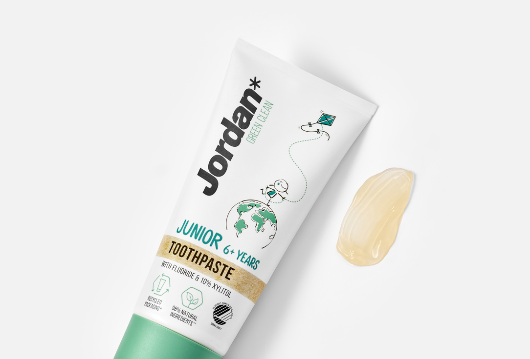 Jordan Baby Toothpaste Green Clean Junior 6+