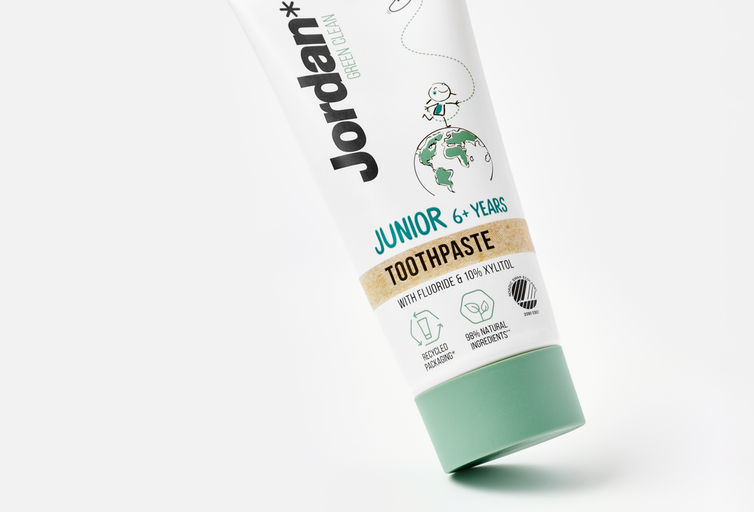 Jordan Baby Toothpaste Green Clean Junior 6+
