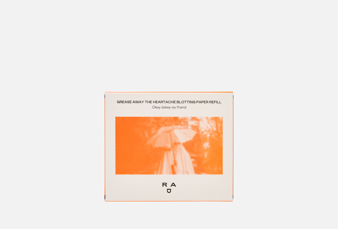 RAD Рефил матирующих салфеток со спонжем Grease Away The Heartache Blotting Paper 100 шт RAD Рефил матирующих салфеток со спонжем Grease Away The Heartache Blotting Paper