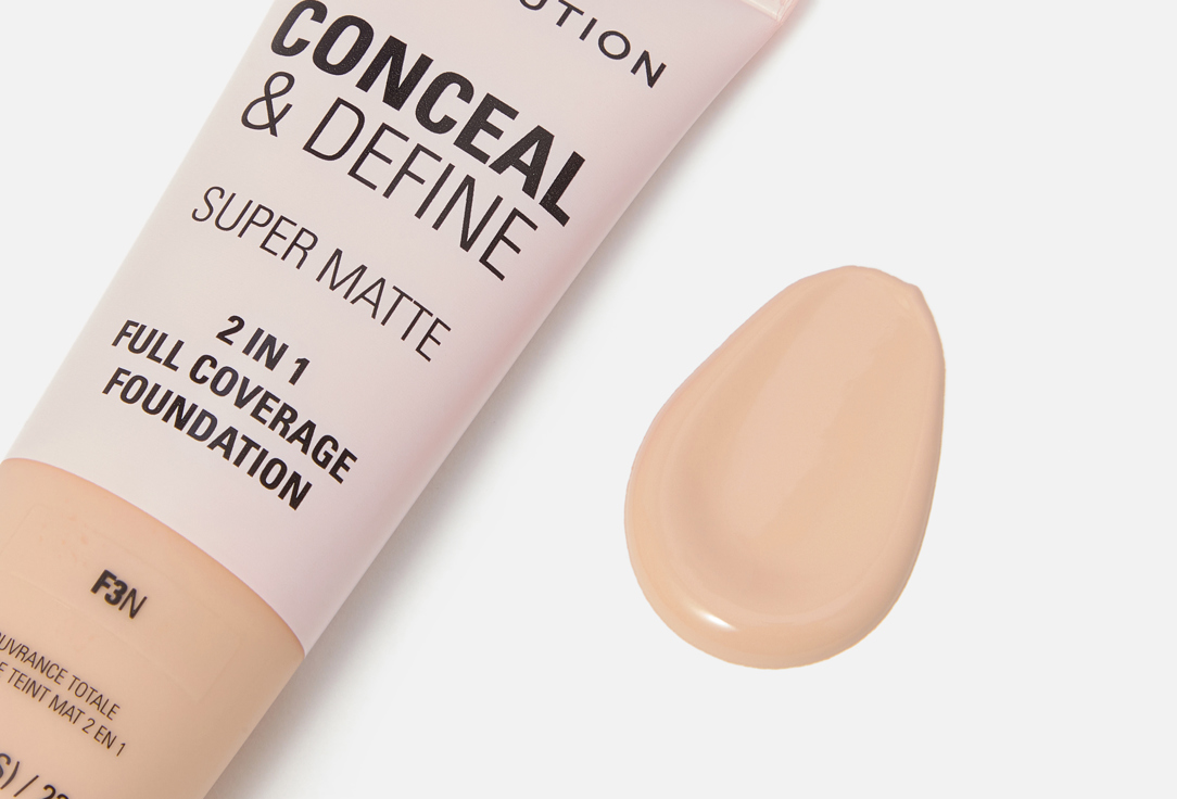 MakeUp Revolution Mattifying Foundation Conceal & Define Foundation F3N 23 ml MakeUp Revolution Mattifying Foundation Conceal & Define Foundation