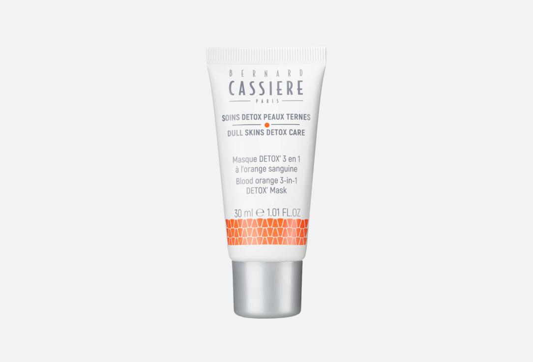 BERNARD CASSIERE Detoxifying exfoliating face mask Blood Orange 3 in 1