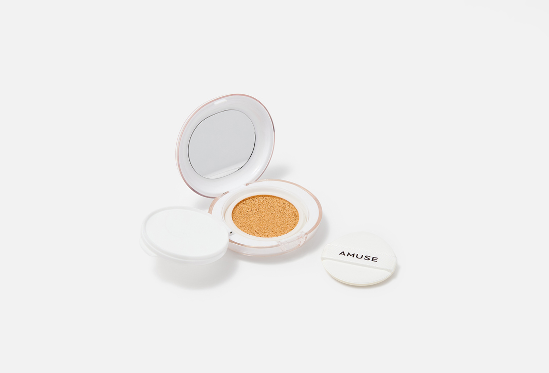 AMUSE Semi-Matte Foundation cushion SPF40 PA++ Ceramic skin perfector