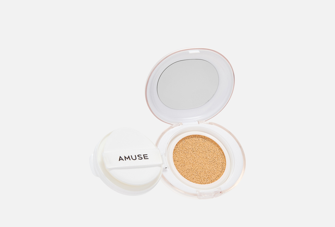 AMUSE Semi-Matte Foundation cushion SPF40 PA++ Ceramic skin perfector