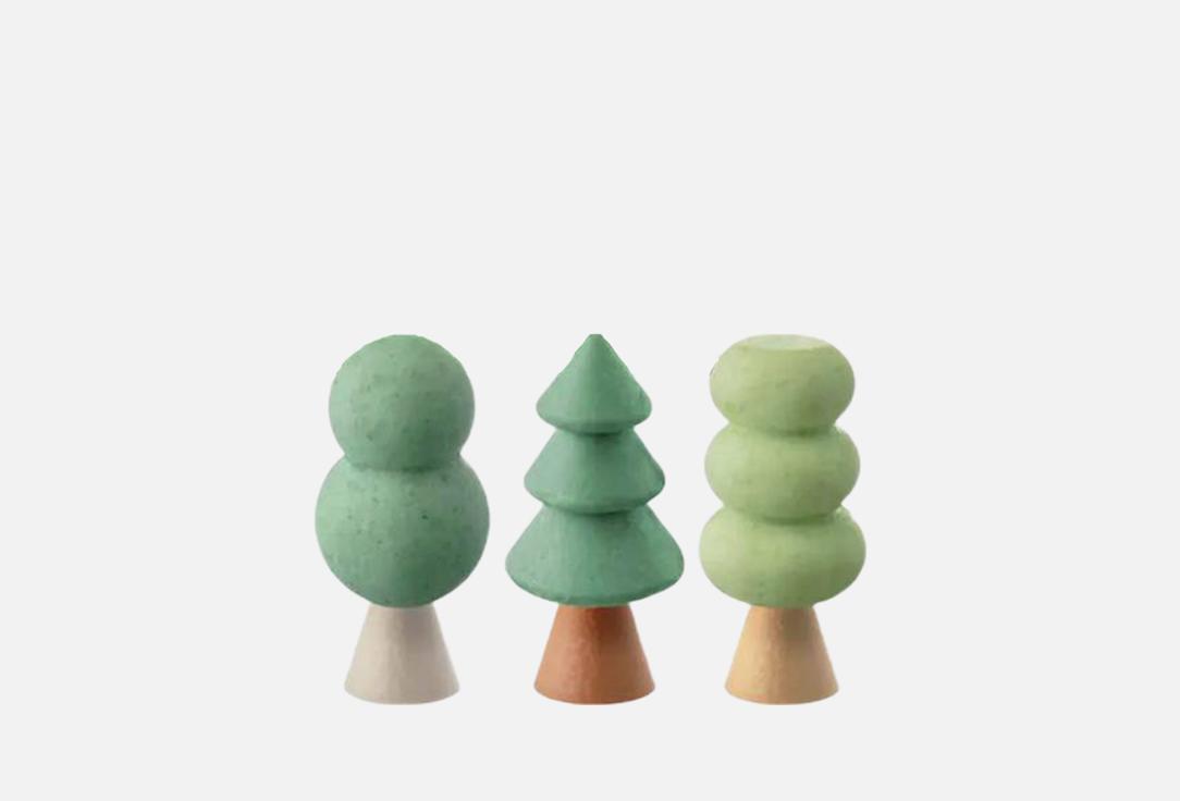 DONGGUBAT WOODY PERFUME SOAP BAR SET for body & hair FOREST VILLAGE