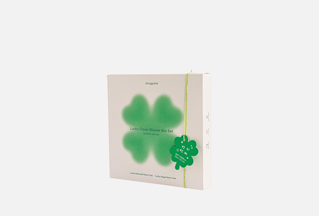 DONGGUBAT Shower Bar Set for face & body Lucky Clover