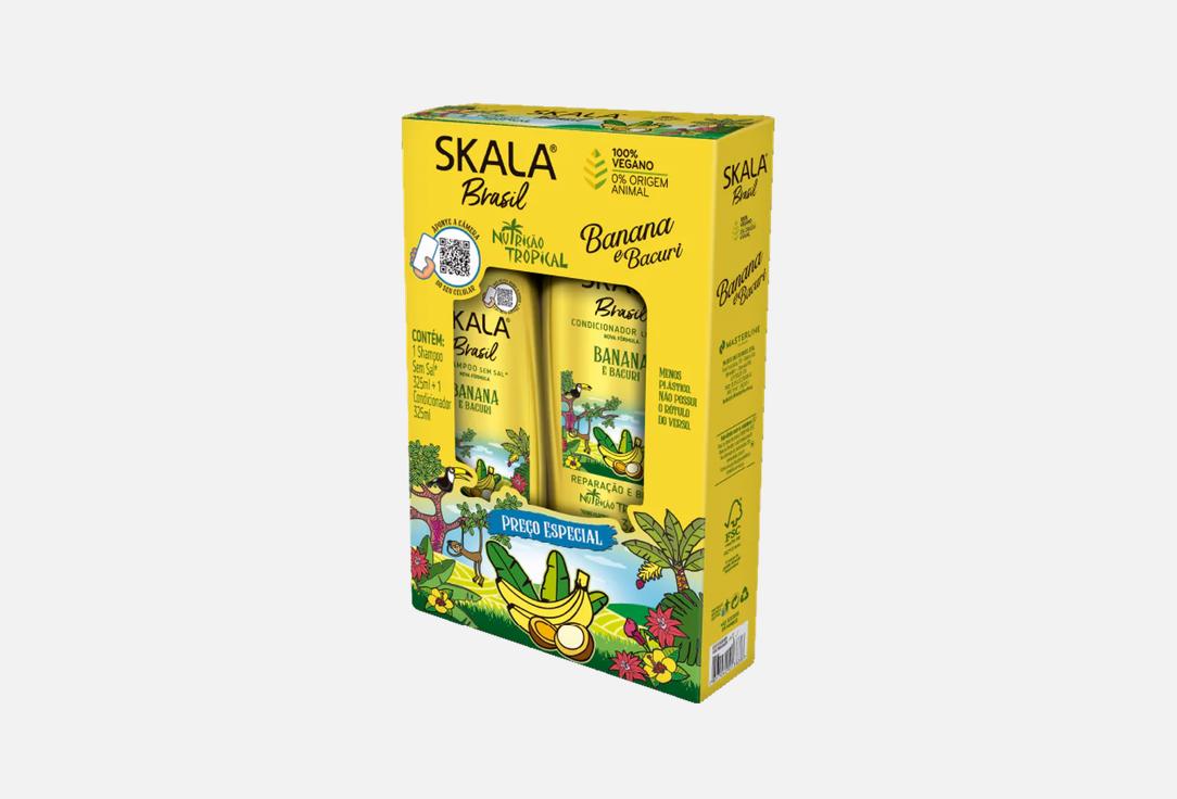 SKALA Shampoo & Conditioner set Banana e Bacuri 2 pcs SKALA Shampoo & Conditioner set Banana e Bacuri
