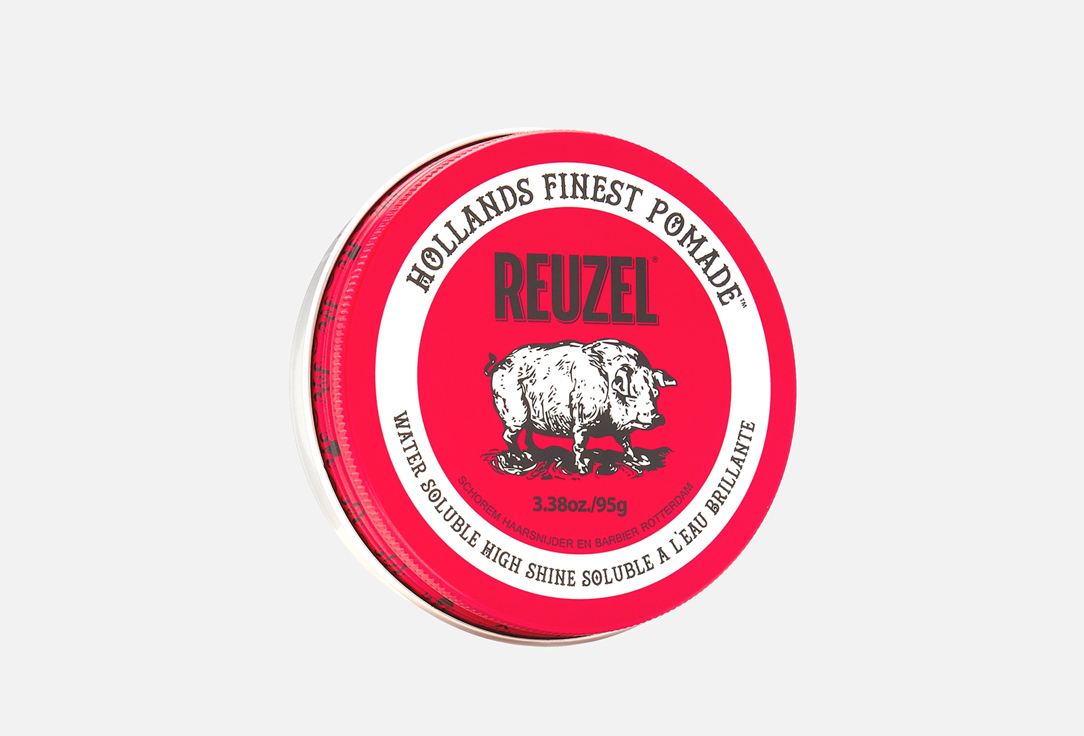 Reuzel Medium hold High shine Hair Pomade Red Pomade