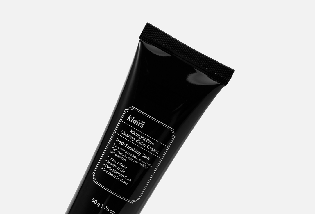 Dear, klairs Soothing cream for improving skin tone Midnight Blue Clearing Water