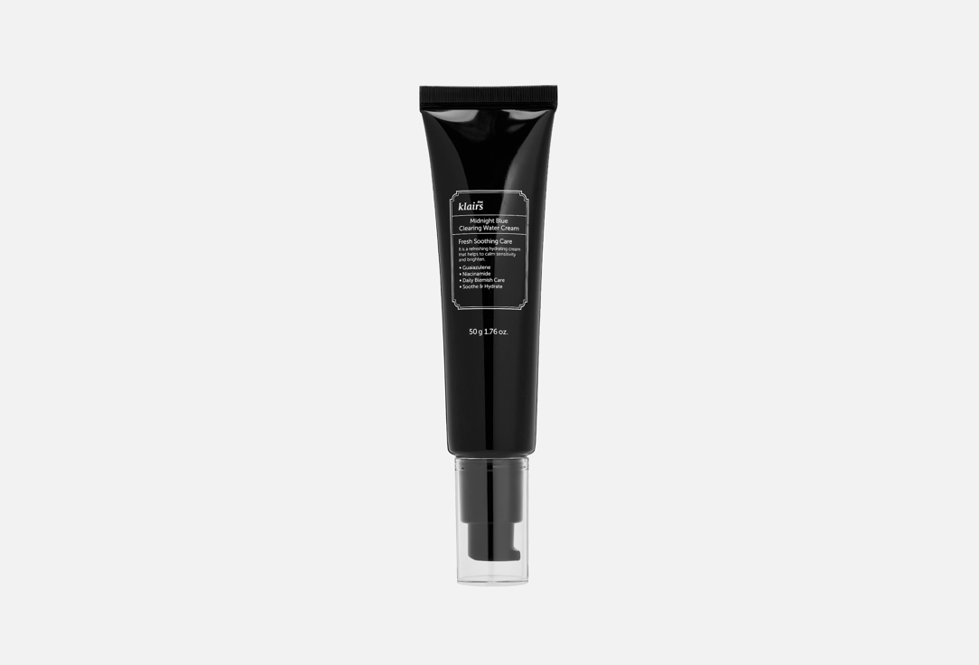 Dear, klairs Soothing cream for improving skin tone Midnight Blue Clearing Water
