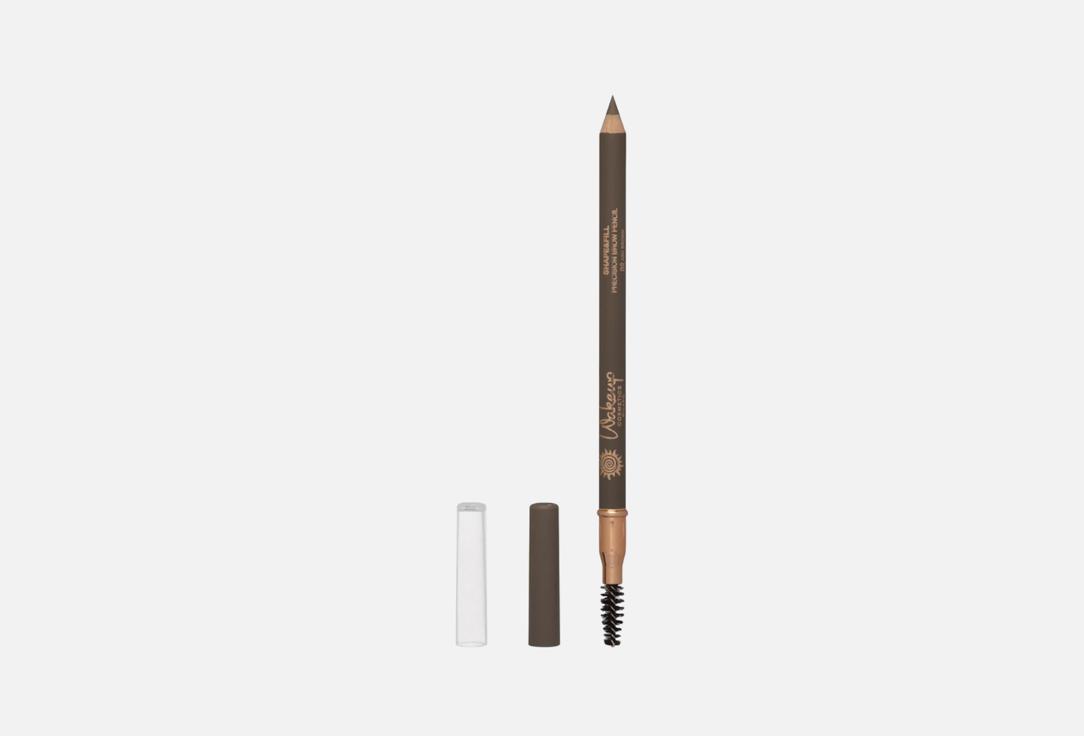 Wakeup Eyebrow Pencil with Spoolie Shape&Fill 02, Ash brown 10 g Wakeup Eyebrow Pencil with Spoolie Shape&Fill