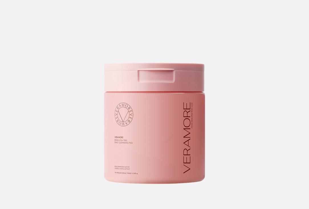 VERAMORE DAILY CLEANSING PAD ROSE & TEA TREE