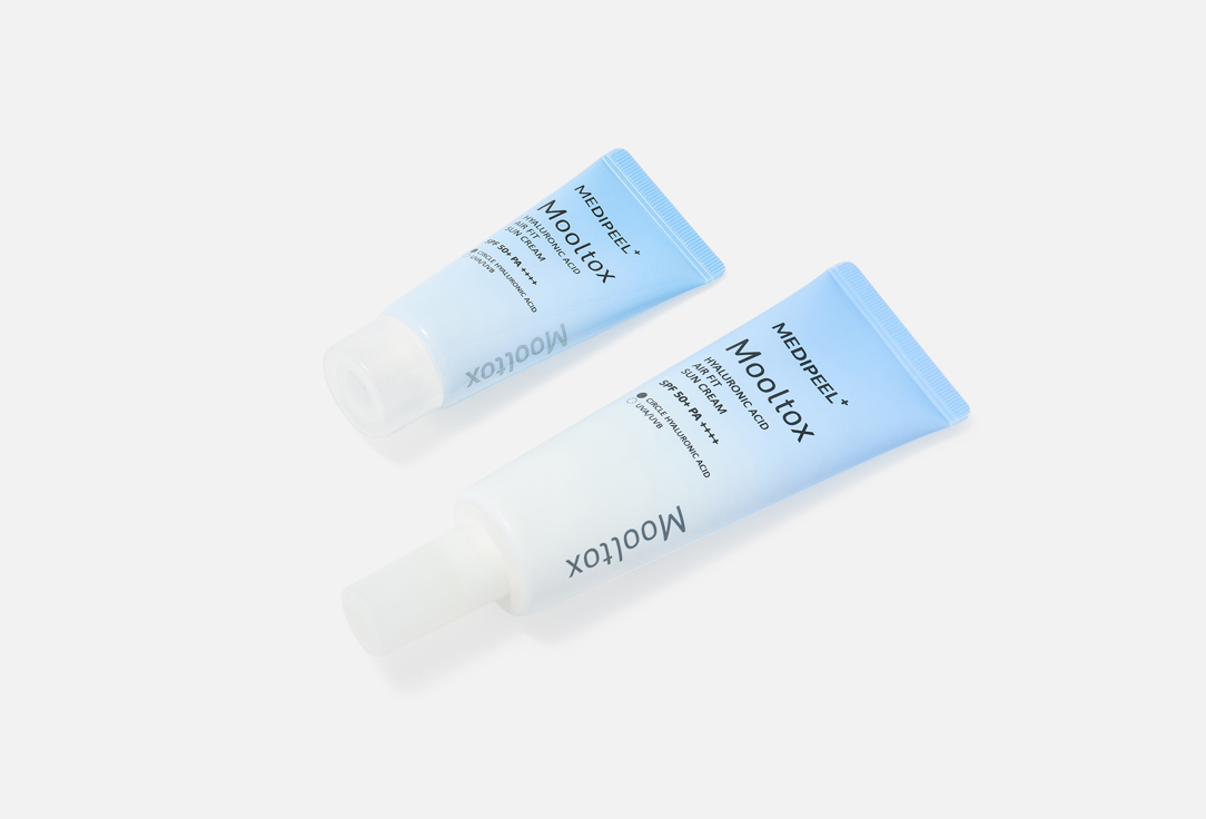 MEDI-PEEL HYALURONIC ACID SUN CREAM SPF50+ PA++++ Set MOOLTOX AIR FIT