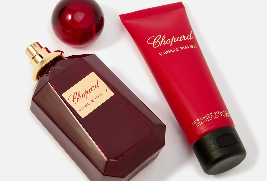 Chopard Eau de parfum & body lotion set vanille malika