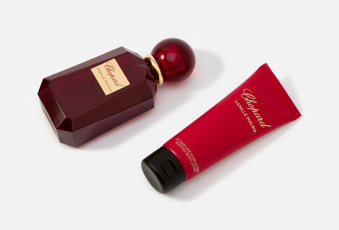 Chopard Eau de parfum & body lotion set vanille malika
