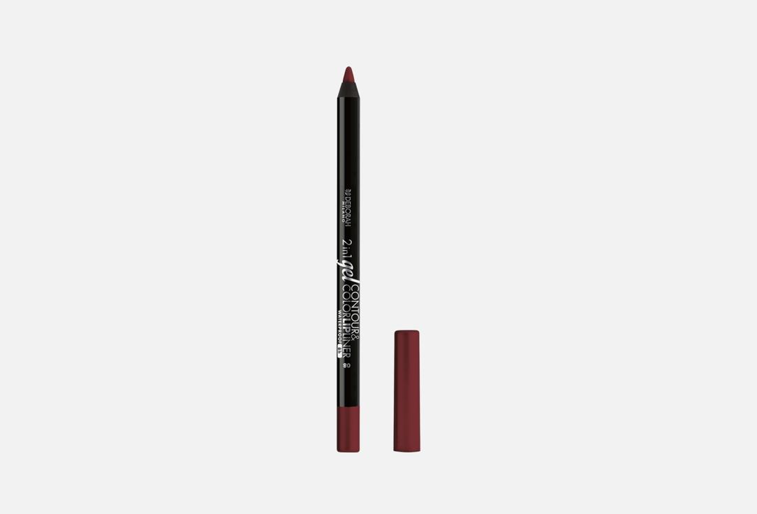 DEBORAH MILANO Long-lasting Gel Lip Liner 2-in-1 Contour&color
