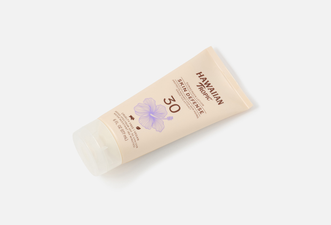 Hawaiian Tropic SUNSCREEN LOTION SPF 30 Skin Defense 177 ml Hawaiian Tropic SUNSCREEN LOTION SPF 30 Skin Defense