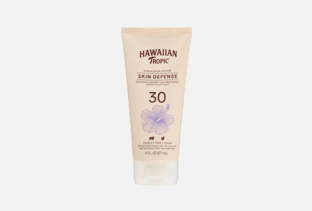 Hawaiian Tropic SUNSCREEN LOTION SPF 30 Skin Defense 177 ml Hawaiian Tropic SUNSCREEN LOTION SPF 30 Skin Defense