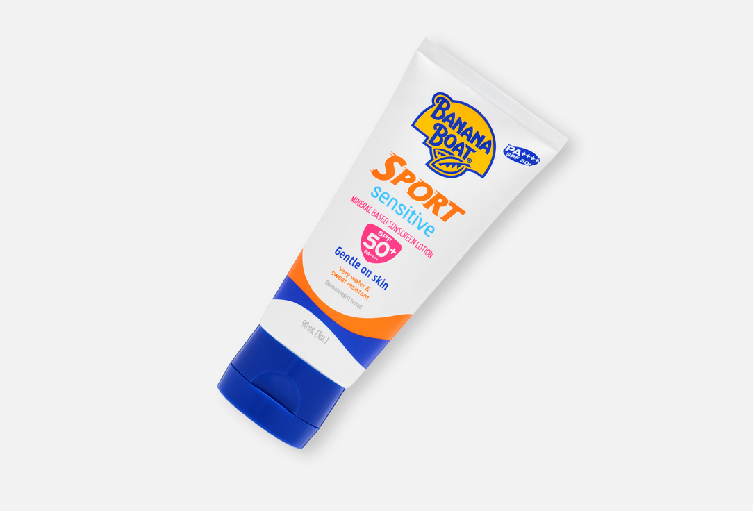 Banana Boat Солнцезащитный лосьон SPF 50 Sport Sensitive Lotion