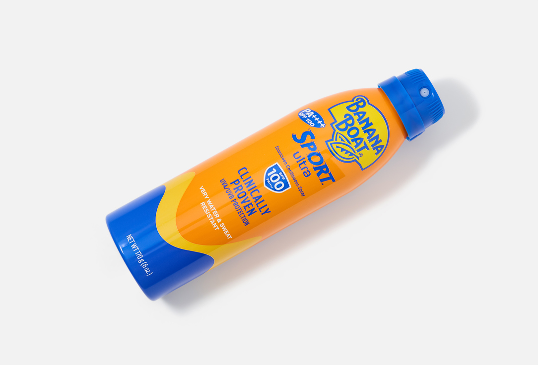 Banana Boat Sunscreen spray SPF 100 Sport Ultra Spray 170 g Banana Boat Sunscreen spray SPF 100 Sport Ultra Spray