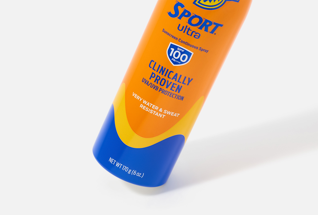 Banana Boat Sunscreen spray SPF 100 Sport Ultra Spray 170 g Banana Boat Sunscreen spray SPF 100 Sport Ultra Spray