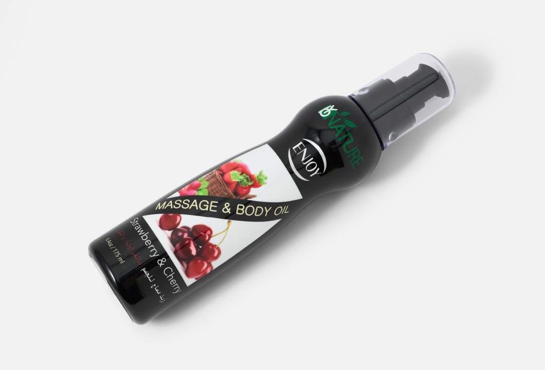 Enjoy Hydrating Body Oil Strawberry&Cherry Massage Oil 175 Enjoy Hydrating Body Oil Strawberry&Cherry Massage Oil