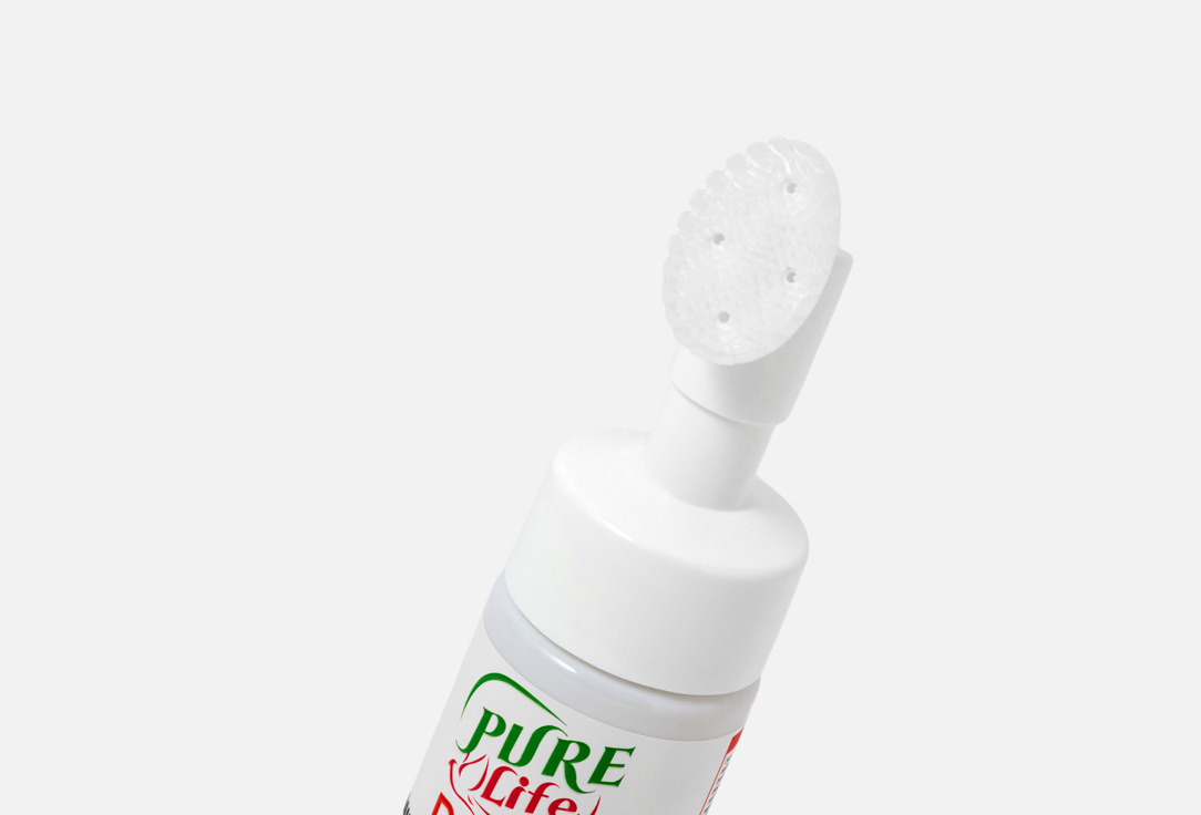 Pure life Cleansing Foam & Brush Papaya Foaming Face Wash