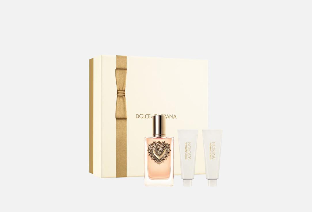 Dolce & Gabbana Eau De Parfum & shower gel & body lotion  set Devotion