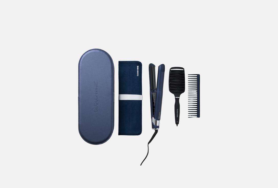 Cloud Nine 2IN1 Contouring Hair Iron Pro Luxe Straightener Blue 1 pcs Cloud Nine 2IN1 Contouring Hair Iron Pro Luxe Straightener Blue