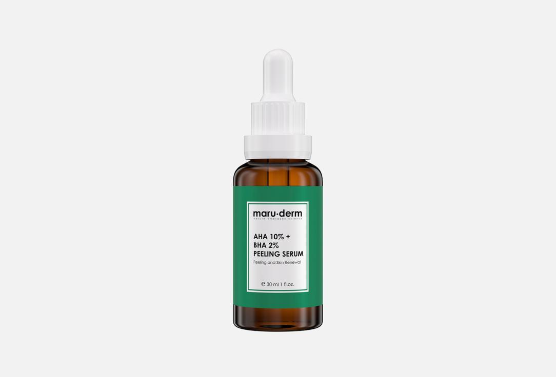 Maru.derm Exfoliating face serum Aha %10 + Bha %2 Peeling Serum