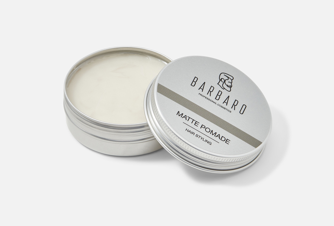 BARBARO Hair styling pomade Matte 60 g BARBARO Hair styling pomade Matte