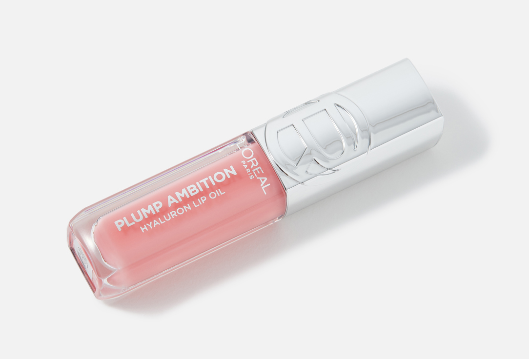 L'Oreal Paris Hydrating Lip Oil Plump Ambition 201, Milky nue 5 ml L'Oreal Paris Hydrating Lip Oil Plump Ambition