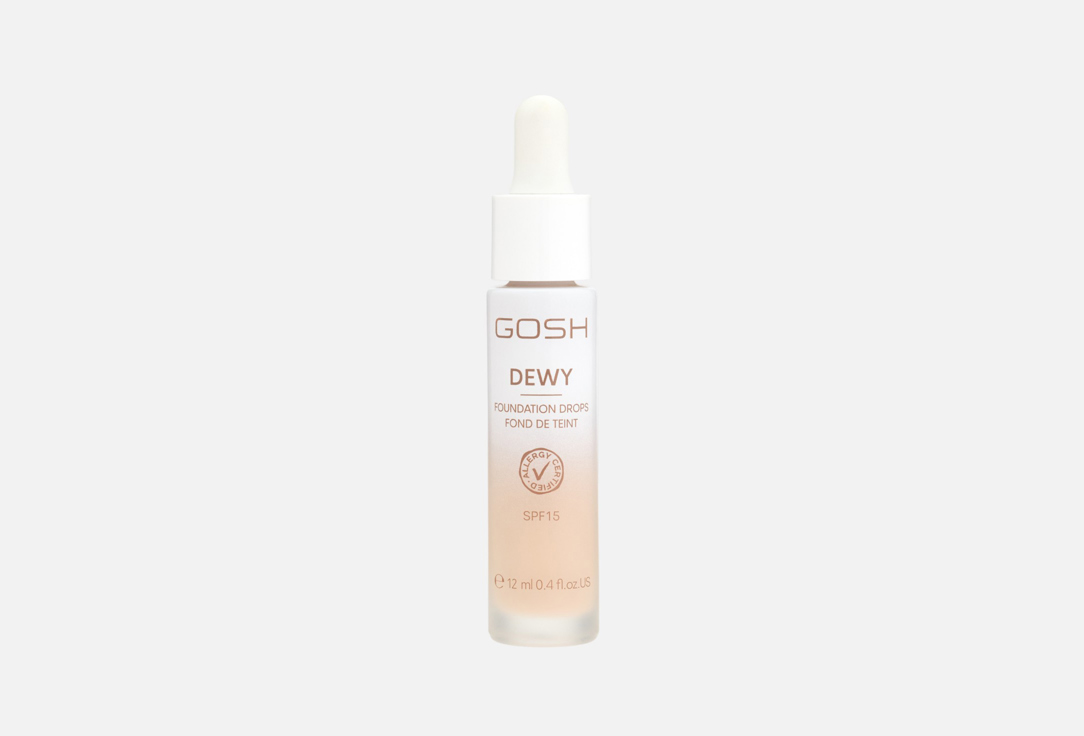 Gosh Moisturizing Liquid Foundation Dewy Foundation Drops
