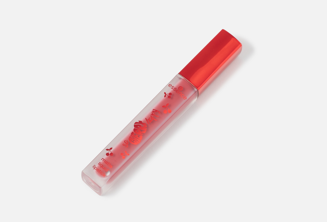 essence Soft-matte liquid lipstick SO CHERRY happy